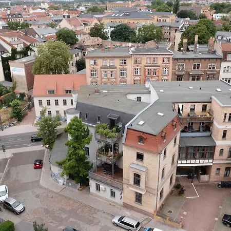 Room&go: Zentral - Balkon - Arbeitsplatz Apartament Halle (Saale)