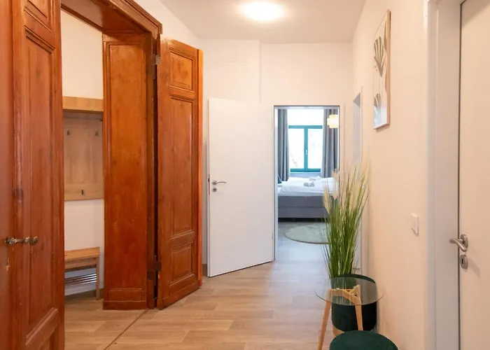 Halle - Zentral - Balkon - Arbeitsplatz 公寓 *